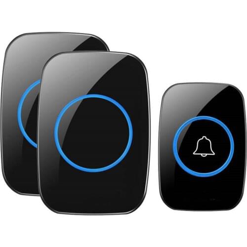 300m Range Wireless Waterproof Doorbell US EU UK AU Plug Home Intelligent Door Bell Chime 1 2 Button 1 2 3 Receiver Bells