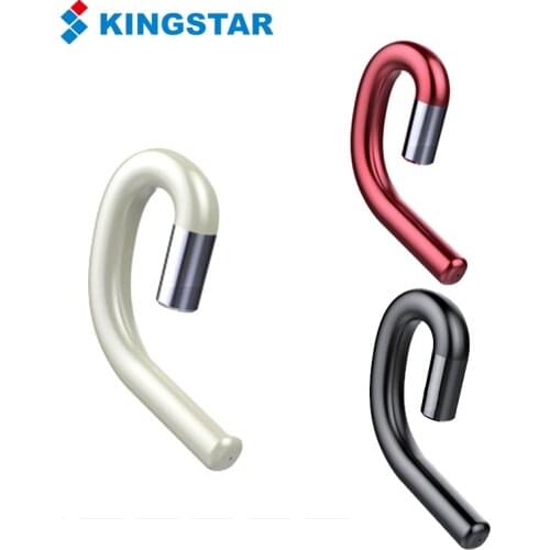 KINGSTAR S10 Bluetooth Headsets Wireless Headphone Single Ear Hook Earphone Business Sport Handsfree Earbuds with Microphone