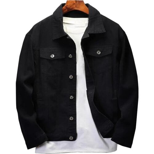 Black white pink denim jacket men mens denim jacket and jacket bomber jacket men high quality denim mens denim jacket 6003