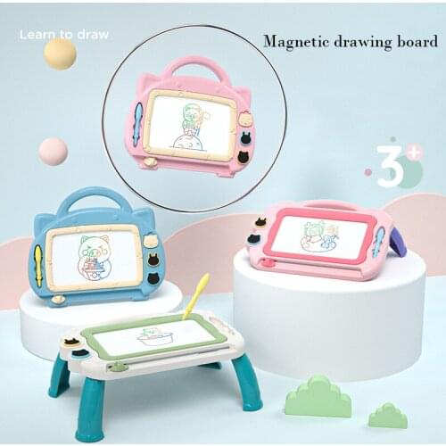 Childrens Drawing Board Magnetic Writing Board Color Graffiti for Infant Baby Home Office Supplies Whiteboard Drawing Board