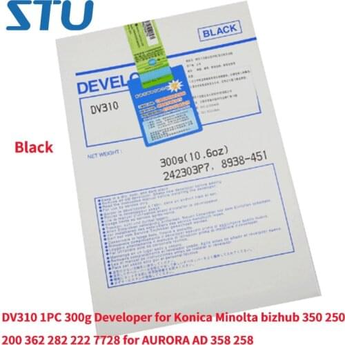 DV310 1PC Original or Compatible 300g Developer for Konica Minolta bizhub 350 250 200 362 282 222 7728 for AURORA AD 358 258