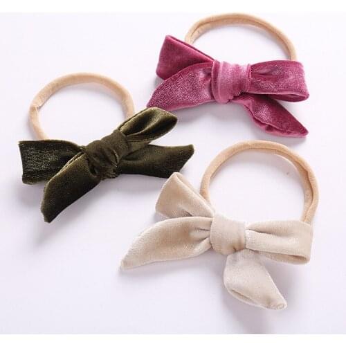 Floral Butterfly Bow Elastic Hair Band Girls Turban Knot Headbands Children Headwear Baby Hair Accessories baby girl headbands