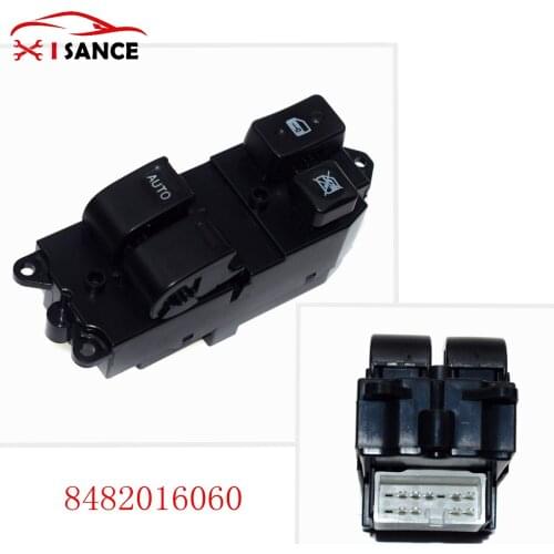 ISANCE Power Electric Master Window Switch 8482016060 NEW For Toyota Tacoma T100 Pickup Tercel 1989-2000
