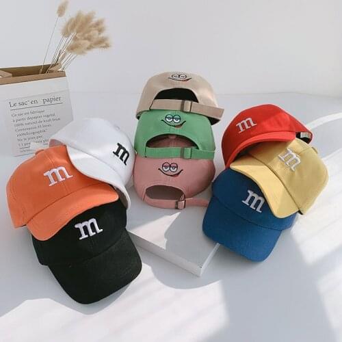 Summer Kids Cap Adjustable Baseball Cap Fashion Cap Alphabet Children Outdoor Simple Casual Boy For Girl Sun Hat
