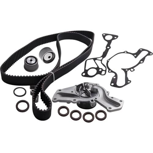 Timing Belt Kit with Water Pump & Tensioner Fit 91-99 for Mitsusbishi 3000GT for Dodge Stealth