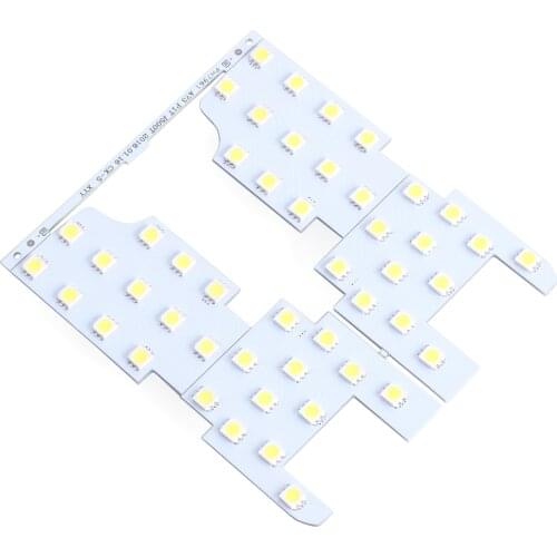 4PCS Car reading lights dome lamps LED interior lights white color For MAZDA CX-5 CX5 CX-4 Atenza Axela light Visor Cargo Room