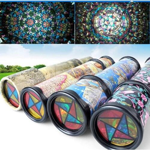 Scalable Rotation Kaleidoscope Magic Changeful Adjustable Fancy Colored World Toy For Children Autism Kids Puzzle Toy