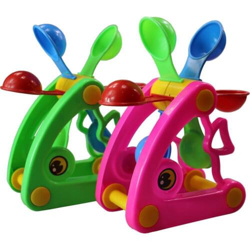 1Pcs Creative Playing Sand Windmill Hourglass Seaside Funny Tool Childrens Beach Toys Classic Kid Bath Entertainment Toy