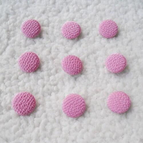 Free shipping fabric cover buttons made by hand diy series cloth covered buttons component with shank 20mm 2cm 50pcs/lot E37