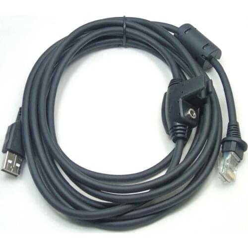 2pcs BarCode Scanner USB Cable 2M 3Mtr for Honeywell MS7820 USB Interface with power supply port 5.5*2.5 or 4X1.7mm Optional