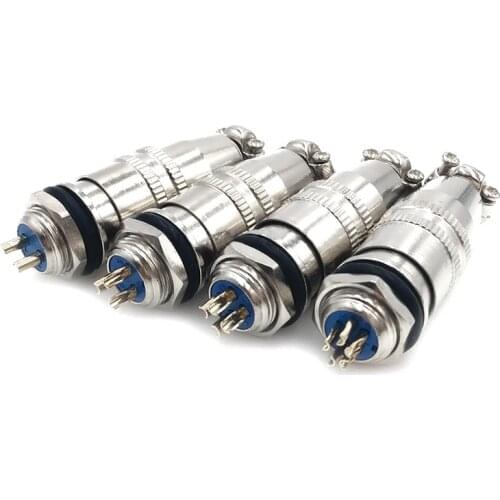 XS10 Aviation connector 10mm push-pull circular quick connector 2pin 3/4pin5pin 3A 250V Gold plated contact Male and Female plug