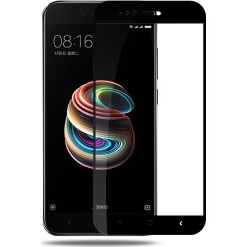 WIERSS full Cover Tempered Glass Screen Protector For Xiaomi Mi 5X Xiaomi Mi5X 4GB RAM 64GB ROM Protective Glass film