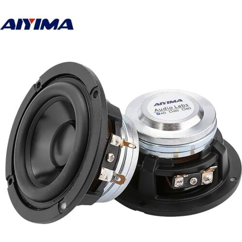 AIYIMA 2Pcs 3 Inch Full Range Speaker Driver 4 8 Ohm 20W Sound Music Bluetooth Speaker Neodymium High Sensitivity Loudspeaker