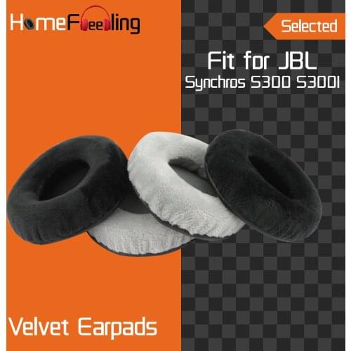 Homefeeling Earpads for JBL Synchros S300 S300I Headphones Earpad Cushions Covers Velvet Ear Pad Replacement