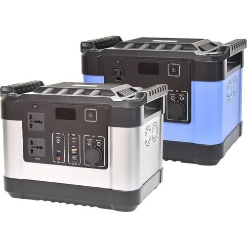 Customized Hot Sales Pure Sine Wave mini solar generator 110v 220v battery power station energy system for food truck hiking