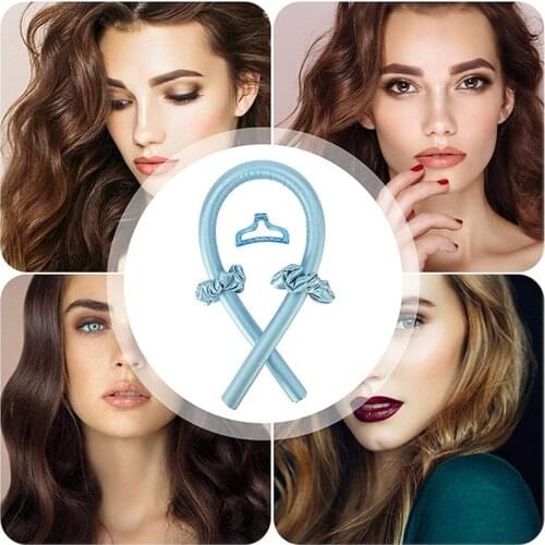 Heatless Curling Rod Headband Lazy Curler Silk Curling Ribbon Silk Curling Ribbon Heatless Hair Curling Ribbon Make Hair Curly