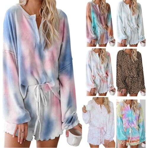 Liangnixin Women's Long Sleeve Pajamas