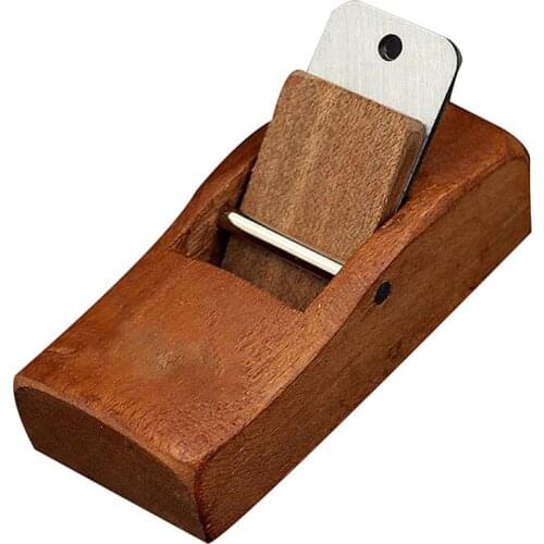 1pcs Mini wood planer Hand Plane with Flat Base and Metal Blade for Wood Craft Woodworking Trimming Tools DIY Push planer