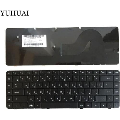 New Keyboard FOR HP Compaq MP-09J83SU-886 605922-251 589301-251 V112346AS1 RU Russian laptop keyboard AEAX6700110