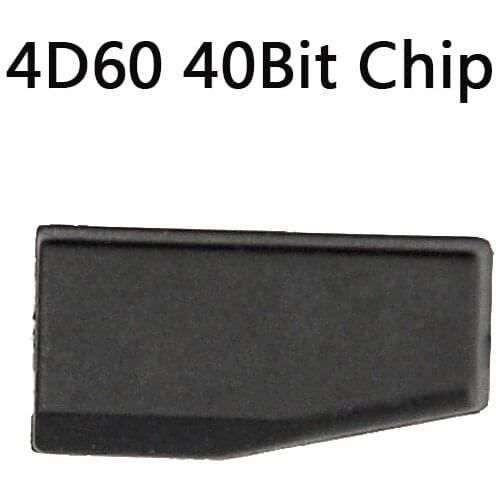 OkeyTech New Transponder Chip ID 4D60 4D 60 40 Bit Blank Ceramics Carbon Auto Car Key Chip for Ford Fiesta Connect Focus Mondeo