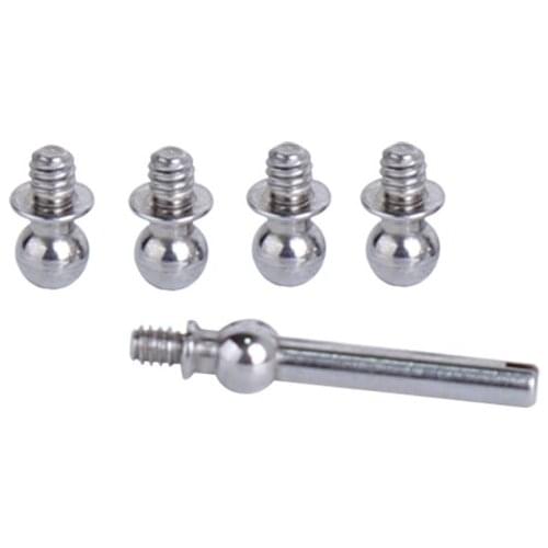 OMPHOBBY M1 Parts Ball Joint Screw Set 4pcsφ2.5*L4.9mm Screw Thread: M1.4 1Pcφ2.5*L13.5mm Screw Thread: M1.4 OSHM1058