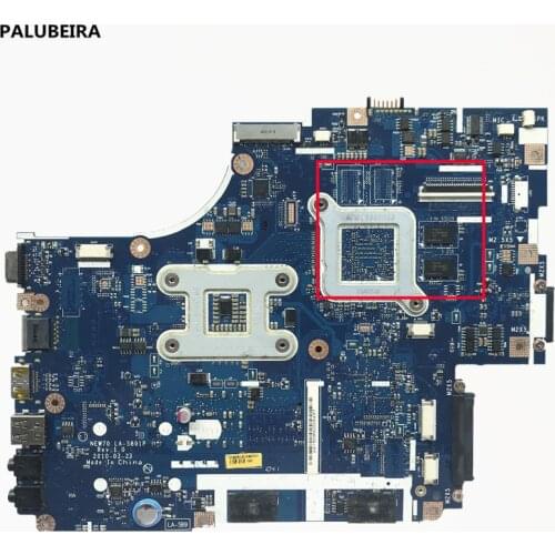 PALUBEIRA NEW71 LA-5891P MBR5C02001 MB.R5C02.001 For acer aspire 5742 laptop motherboard HM55