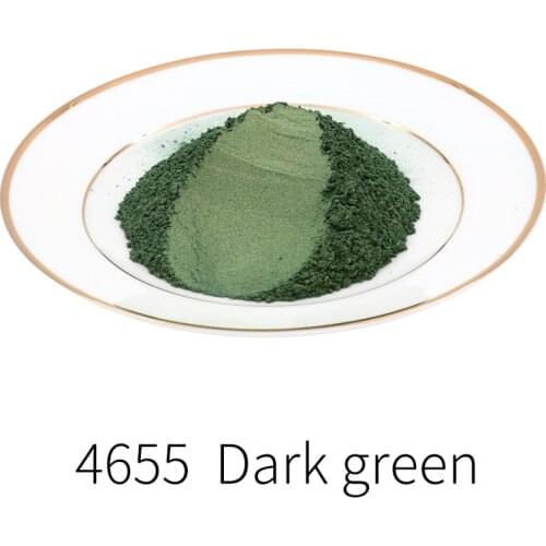 Green Pearl Powder Pigment Mineral ,Mica Powder for Ceramics Nail Eye Soap Automotive Art Craft Paper