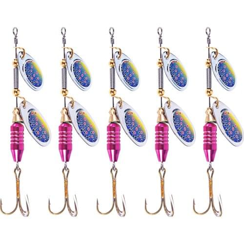 10CM-12G Sequin Spoon Wobble Hook Fishing Lures Spinner Baits Fishing Baits Swimbait Fishing Tackle Accessories