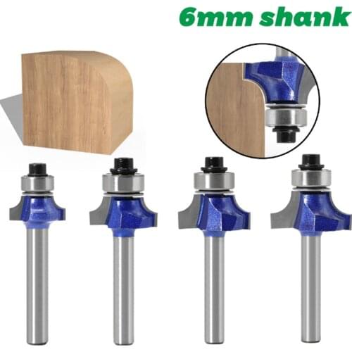Professional fillet cutter chamfering cutter R angle cutter line cutter woodworking milling cutter trimming machine head r chamf