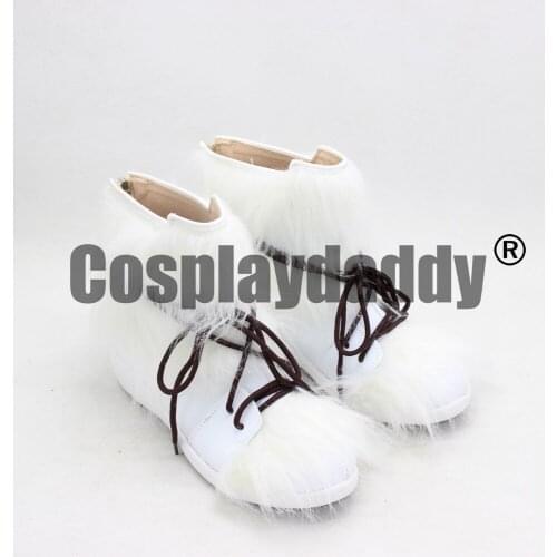 Golden Kamuy Beloved child of the Ainu Asirpa Asuko Kochoube Cosplay Shoes Boots X002
