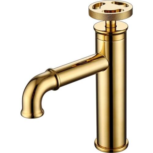 Bathroom Basin Faucet Black Faucet Gold Tap Sink Faucets Washing Hand Basin Tap Brass Hot Cold Mixer Water Tap
