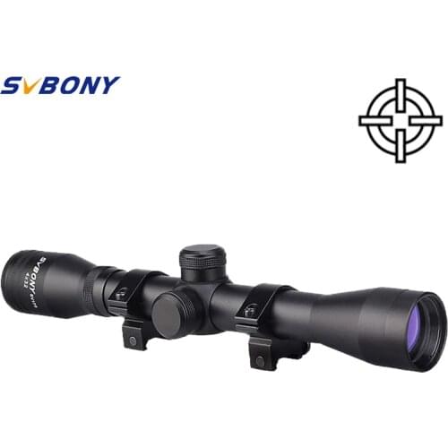 Svbony Rifle Scope 3-9x40 AO Hunting Tactical Optical Sight Mil Dot Reticle Zero Resets Turrets Waterproof Shockproof RifleScope