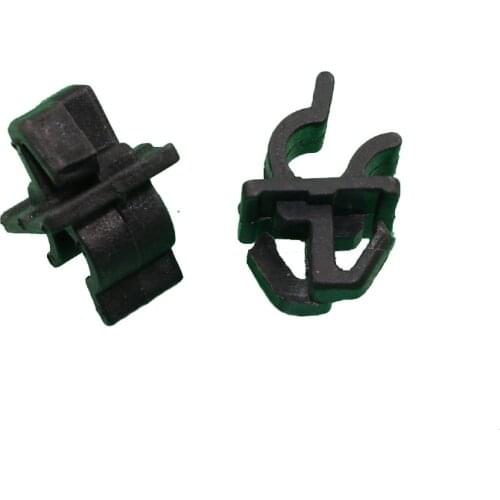 30x Car Plastic Cover Hood Prop Rod Support Wire Clip Black Retainer Fasteners For Toyota