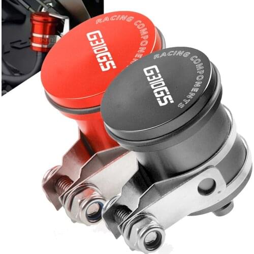 CNC Aluminum Motorcycle Clutch Tank Cylinder Master Oil Cup Brake Fluid Reservoir for BMW G310GS G310 GS 2017 2018 2019