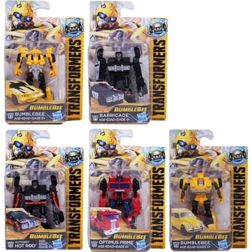 Hasbro TransFormers Bumblebee Energon Igniters Speed Hot Rod Barricade Optimus Prime Cliffjumper Model Anime Figures Collect
