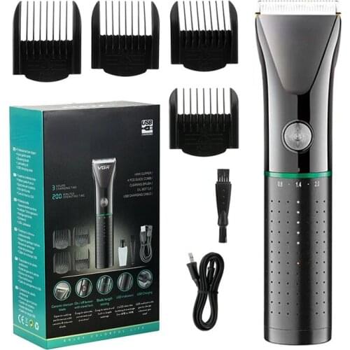 FnLune Electric Hair Clipper Multifunctional Trimmer Men Hair Cutting Machine Barber Hair Clippers Salon Professional Clipper