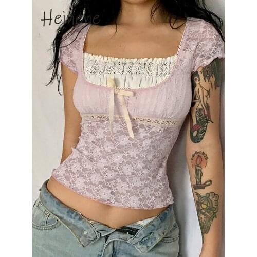 Женские футболки Heinene China At AliExpress