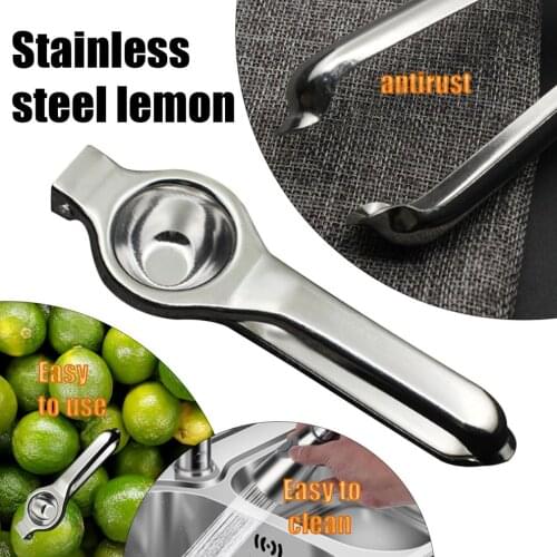 Hot Stainless Steel Lemon Orange Squeezer Lime Kitchen Bar Manual Juicer kitchen accessories Food Processor Gadget Cuisine Tools