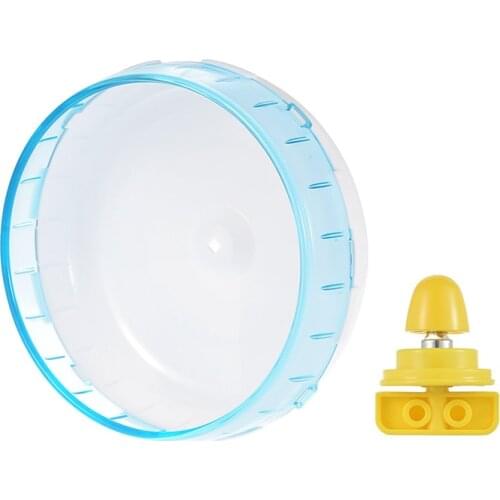 Hamster Running Disc Toy Silent Rotatory Jogging Wheel Pet Sports Wheel Toys xobw