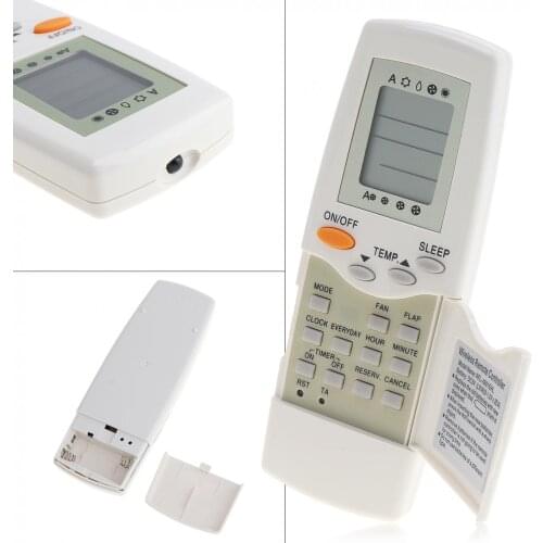 KELANG Air Conditioner Remote Control English Version with HD Screen for RFL-0601 / RFL-0301E Carrier Air Conditioner