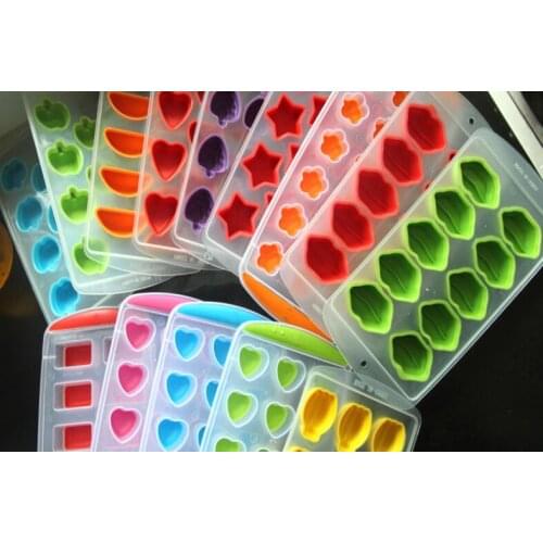 180pcs/lot MIXORDER Cute Silicone Chocolate Mold Maker Ice Cube Tray Freeze Mould Bar Pudding Jelly DIY Desssert Tools
