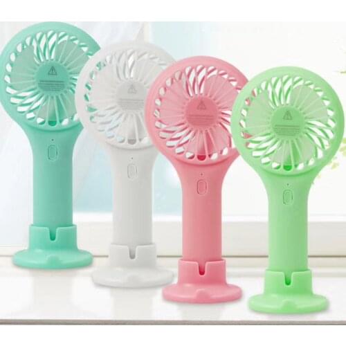 J0PE Mini Portable Air Cooler Handheld Fan USB Rechargeable Small Personal Cooling