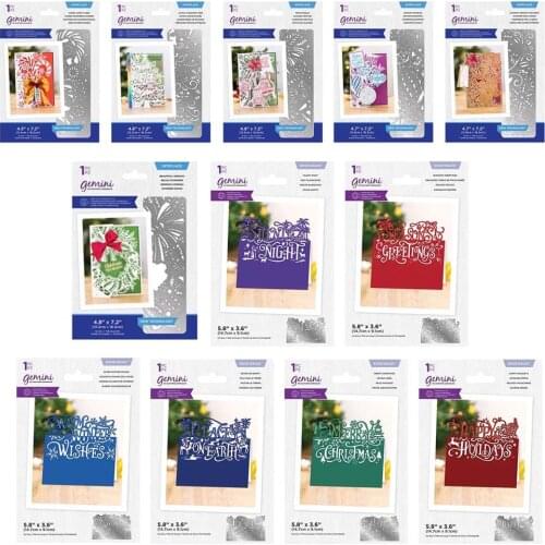 MT 2021 Christmas Dies Metal Cutting Die Cut Scrapbook Photo Album Decorative Embossing Stencils Paper Cards Making Craft