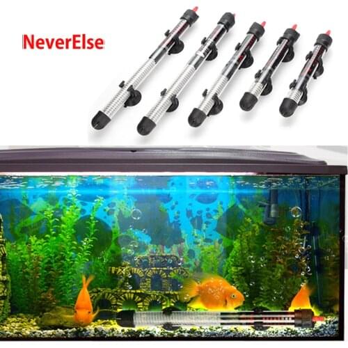 Heater Adjustable Temperature Thermostat Heater Rod 110V 220V Submersible Aquarium Fish Tank Water Heater Protect cover aquarium