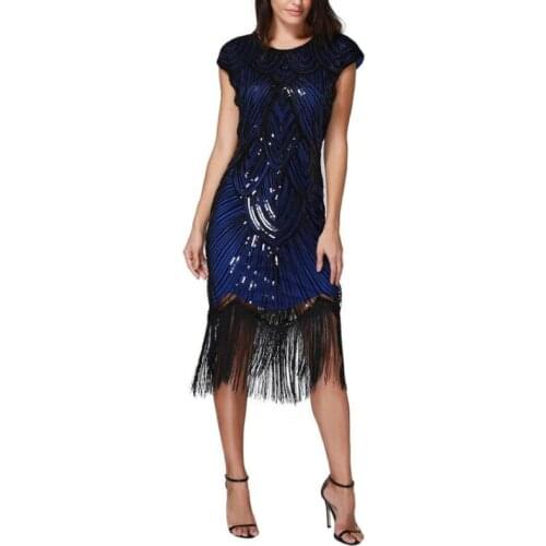 Women Tassel Beaded Sequin Latin Dresses Ladies O Neck Sleeveless Slim Club Dresses Bodycon Party Dress Vestidos De Fiesta