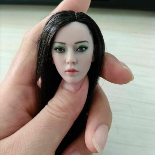 1/6 Female figure TBLeague PL2018-136 CAREER KILLER head carving for 12 inch action figure