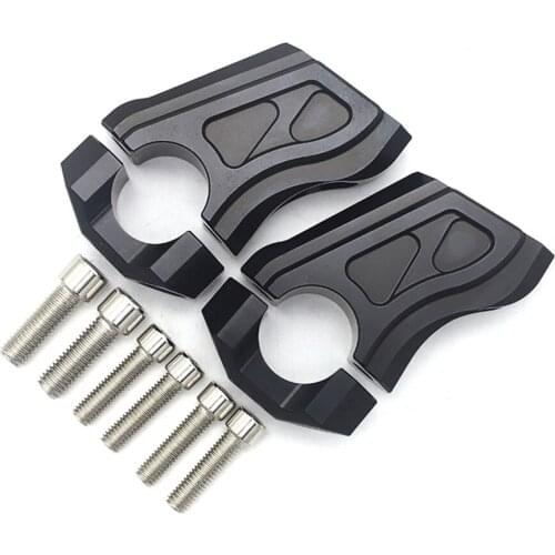 28mm Handle Bar Clamp Raised Extend Handlebar Mount Riser For BMW R Nine t R9T 2014 2015 2016 2017 2018