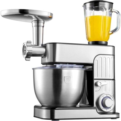 7L Silent Food Mixer Juicing Minced Meat Grinder Food Mixing Machine Multi Functional Stand Mixer Chef Machine
