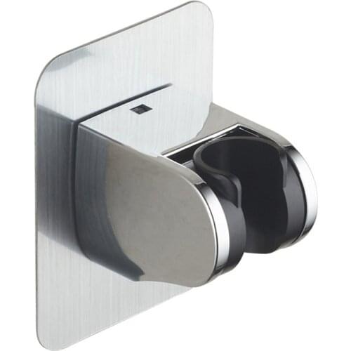 Punch-free Fixed Base Shower Bracket Shower Head Flower Drying Nozzle Holder Adjustable Bathroom Shower Accessories