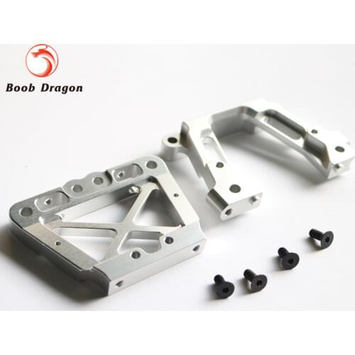 FVITEU CNC Alloy Bulkheads Rear Set for 1/5 HPI Baja 5b ss Rovan King Motor